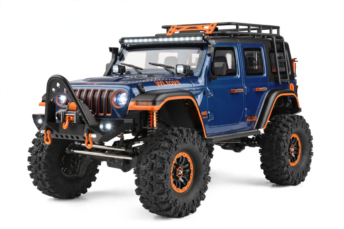WLtoys 104010 1/10 Wrangler 4x4 RC Crawler