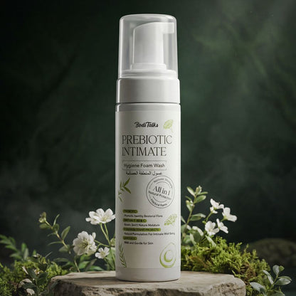 Prebiotic intimate Hygiene Foam Wash 9 Natural Plant Extracts 180ml