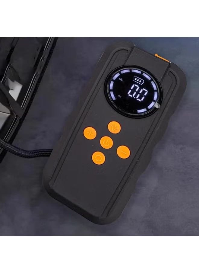 HiMK CM-315 Portable Car Jump Starter With Air Compressor, Emergency Power Bank & LED