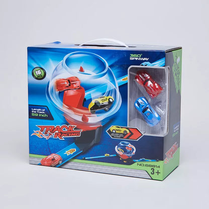 Haizol Rapid World Orbital Racing Series with Track plus 2 cars for Kids 2 player Set, 3+y Age