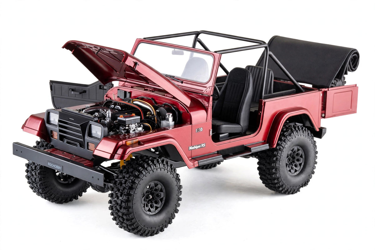 ROCHOBBY Mashigan RS Red 4WD ROC11033RSRD Scale: 1:10