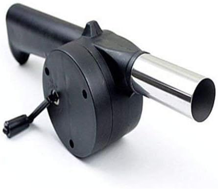 Portable Hand Crank Air Blower Fan for Charcoal Grill BBQ Campfire Fireplace