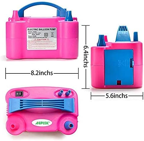 Electric Air Balloon Pump Pink