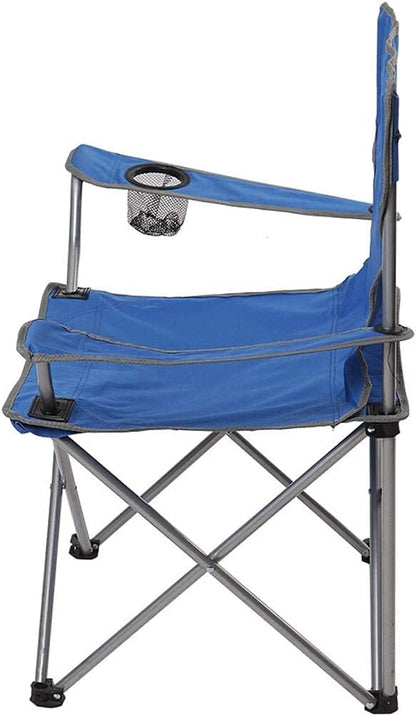 Premium Quality and Durable Lightweight Foldable Camping Chair with Armrests & Built-in