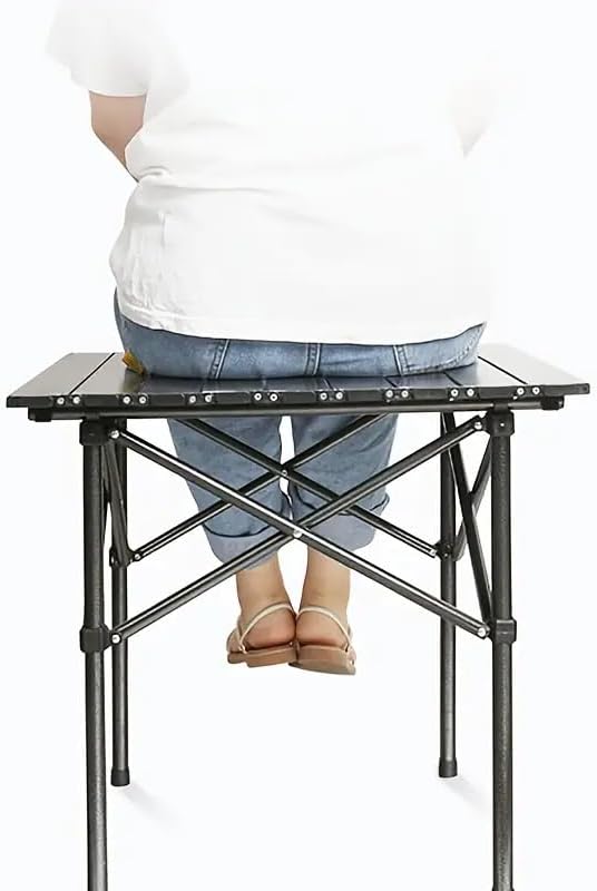 Outdoor Furniture Table Et Chaise, Portable Foldable Camping Picnic Table Set, Outdoor Bistro Set,1 Table and 2 Chairs