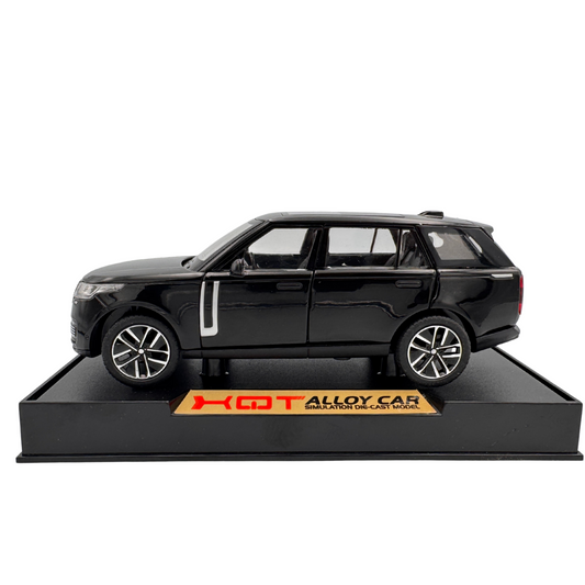 Haizol Land Range Rover Model Car Metal Diecast 1:32 Scale Metal Pullback Openable Doors Flashing Light and Musical