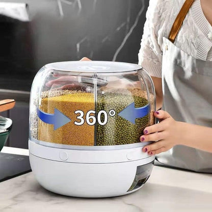360 Degree Rotating Dry Food Dispenser
