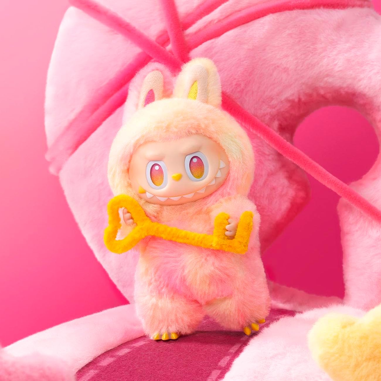 عبوة واحدة من صندوق LABUBU The Monsters Blind Box Big Into Energy الإصدار 3 من سلسلة Surprise Vinyl
