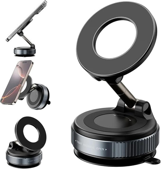 Magnetic Phone Holder 360 Degree Easy Rotation