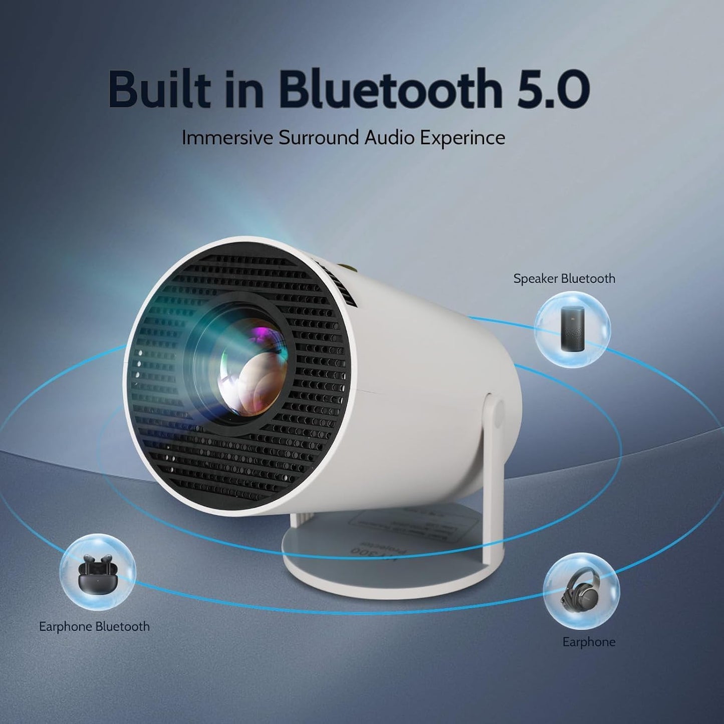 جهاز عرض صغير مزود بخاصية WiFi وBluetooth 