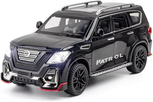 1:24  Nissan Patrol Diecast Car Model Pullback with light, sound & Smoke