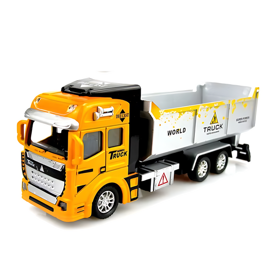 Haizol Engineering Truck Model Excavators 1:50 Scale Dumpers Diecasts Toy Vehicles for Boys