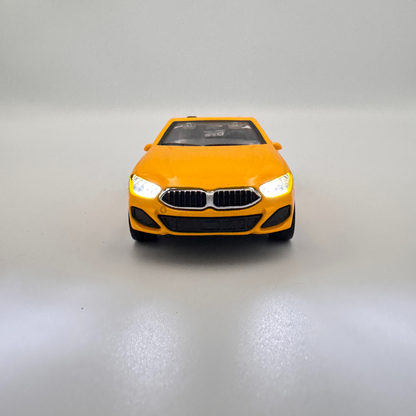 Haizol BMW M8 1:32 Scale Die Cast Metal Model Toy Super Car Lights and Pullback Action