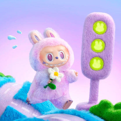 عبوة واحدة من LABUBU The Monsters - Tasty Macarons علبة من الفينيل ذات وجه أعمى 