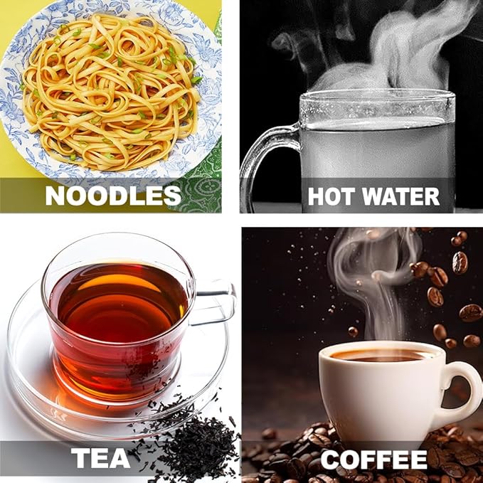 Electric Glass Kettle, 1500W, 1.8L, Strong Glass Body, 360° cordless electric jug, Overheat protection with Automatic cut-off, LED Indicator