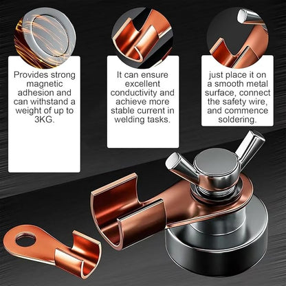 Welding Magnetic Grounding Clamp
