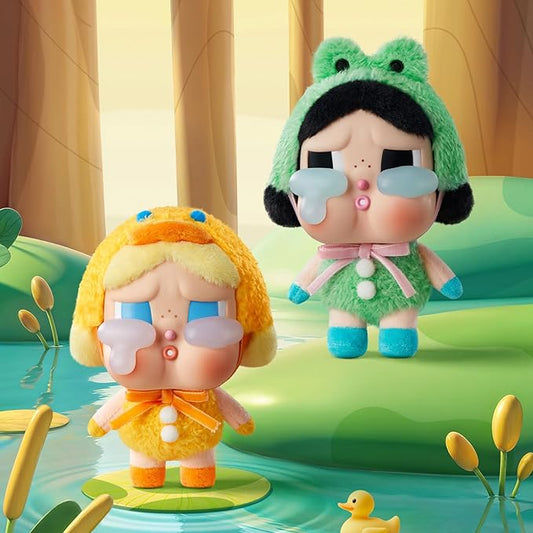 Crybaby Tears Factory Series - Vinyl face Plush Blind Box, Crybaby Blind Box Figures, Random Design Action Figures Collectible Toys Home Decorations, Holiday Birthday Gifts, Single Box