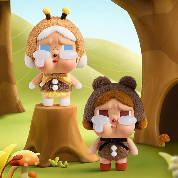 Crybaby Tears Factory Series - Vinyl face Plush Blind Box, 6PCs Crybaby Blind Box Figures, Random Design Action Figures Collectible Toys Home Decorations, Holiday Birthday Gifts, Whole Set