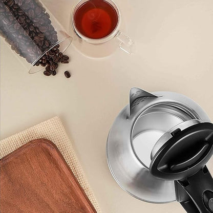 generic Electric Kettle, 2L Stainless Steel Tea Kettle, Water Warmer With Auto Shut Off And Boil Dry Protection Tech, BPA Free Cordless Water Boiler For Coffee, Tea, Beverages