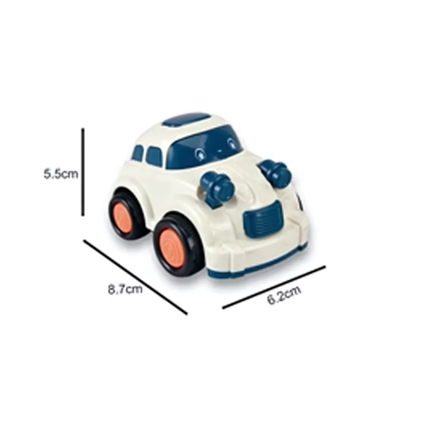 Haizol Car Toys for Toddlers 1-3 One Year Old Boy Birthday Gift for Boys Girls 1-3 Pull Back City Vehicle Toys Goodie Bags Stuffers Party Favors for Kids
