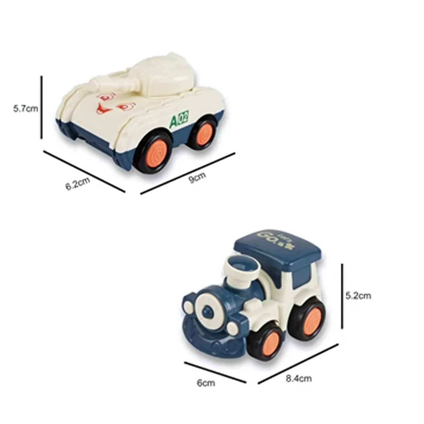 Haizol Car Toys for Toddlers 1-3 One Year Old Boy Birthday Gift for Boys Girls 1-3 Pull Back City Vehicle Toys Goodie Bags Stuffers Party Favors for Kids