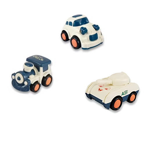 Haizol Car Toys for Toddlers 1-3 One Year Old Boy Birthday Gift for Boys Girls 1-3 Pull Back City Vehicle Toys Goodie Bags Stuffers Party Favors for Kids