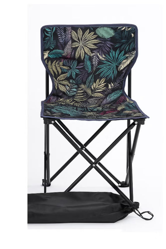 Portable Camping Chair with Carry Bag | Lightweight Foldable Chair for Ages 10 -15 ,SIZE:58*36*31 CM