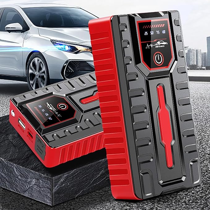 Jump Start Pack,Car Battery Booster Pack, Portable Car Jump Starter Pack, Stable and Intelligent Car Battery Booster, Car Emergency Power Supply