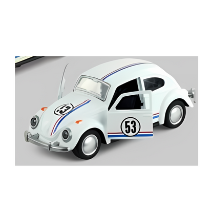 Haizol Vintage Die-Cast Racing Car Metal Alloy, 1:36 scale Manual Pull-Back, Suitable for Ages 3+,Collectible Classical Car Present