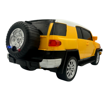 Haizol FJ Cruiser with  four-way spray  2.4ghz Radio-controlled 1:22 scale car (including power Spray  exhaust)