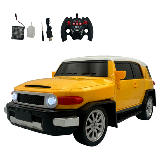 Haizol FJ Cruiser with  four-way spray  2.4ghz Radio-controlled 1:22 scale car (including power Spray  exhaust)