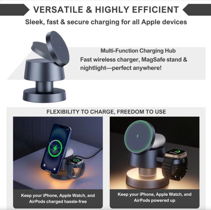 3 in 1 Wireless Charger