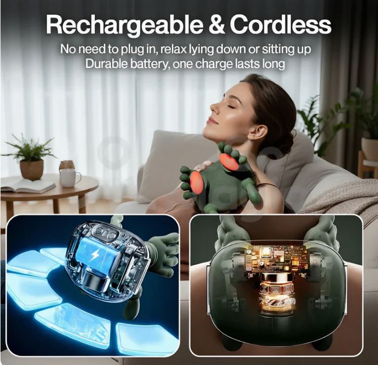 Shoulder & Neck Massager  Feels Like a Real Massage