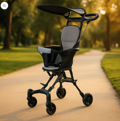 Portable Baby Stroller Tricycle – Safe & Compact!