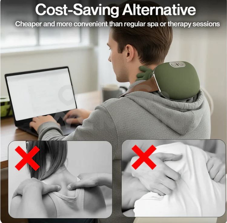 Shoulder & Neck Massager  Feels Like a Real Massage