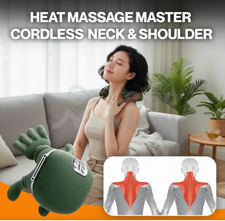 Shoulder & Neck Massager  Feels Like a Real Massage