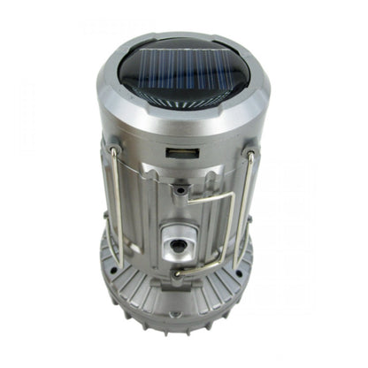 Portable Solar LED Camping Light Foldable Lantern with USB Charging