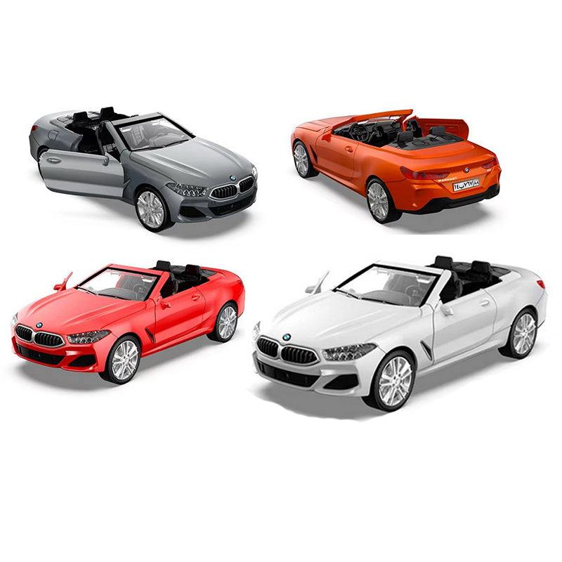 Haizol BMW M8 1:32 Scale Die Cast Metal Model Toy Super Car Lights and Pullback Action