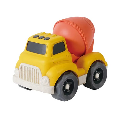 Haizol Toddler Car Toys for 1-3 Year Old, BPA Free, Phthalates Free, PVC, Mixer Cement, Birthday Gifts Dishwasher Safe, Recycled Plastic