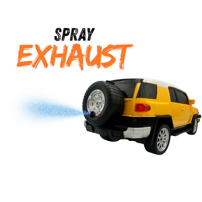 Haizol FJ Cruiser with  four-way spray  2.4ghz Radio-controlled 1:22 scale car (including power Spray  exhaust)