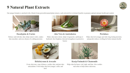 Prebiotic intimate Hygiene Foam Wash 9 Natural Plant Extracts