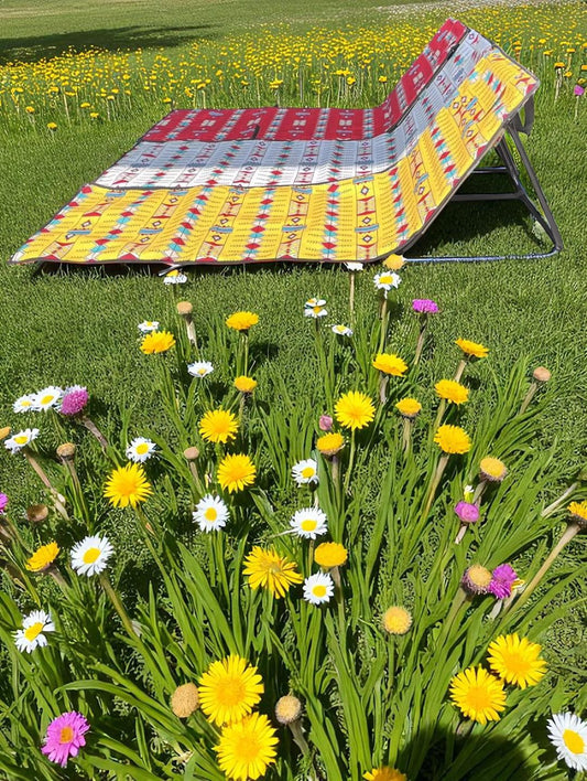 Portable Foldable Camping Floor Chair Seat Mat Outdoor Waterproof Carpet Pad