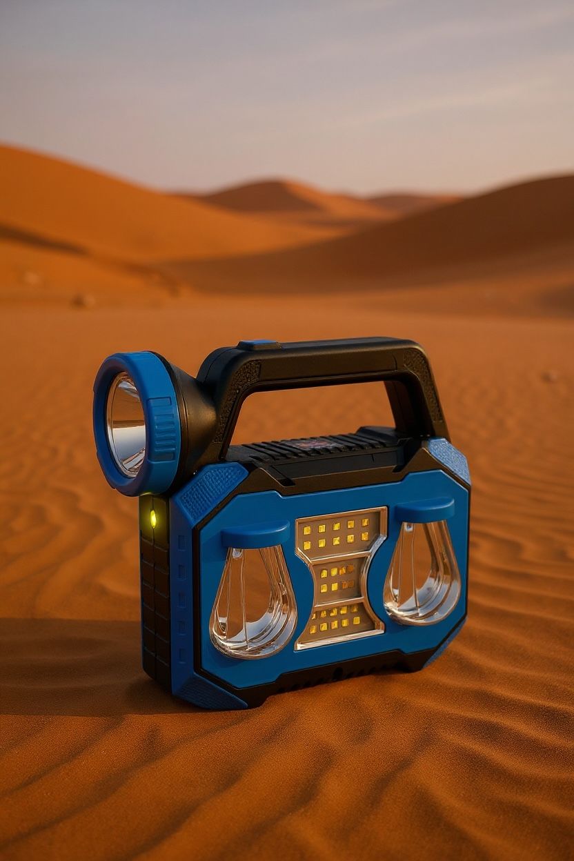 3 IN 1 Solar USB Rechargeable Brightest COB LED Camping Lantern