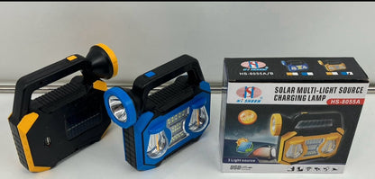 3 IN 1 Solar USB Rechargeable Brightest COB LED Camping Lantern