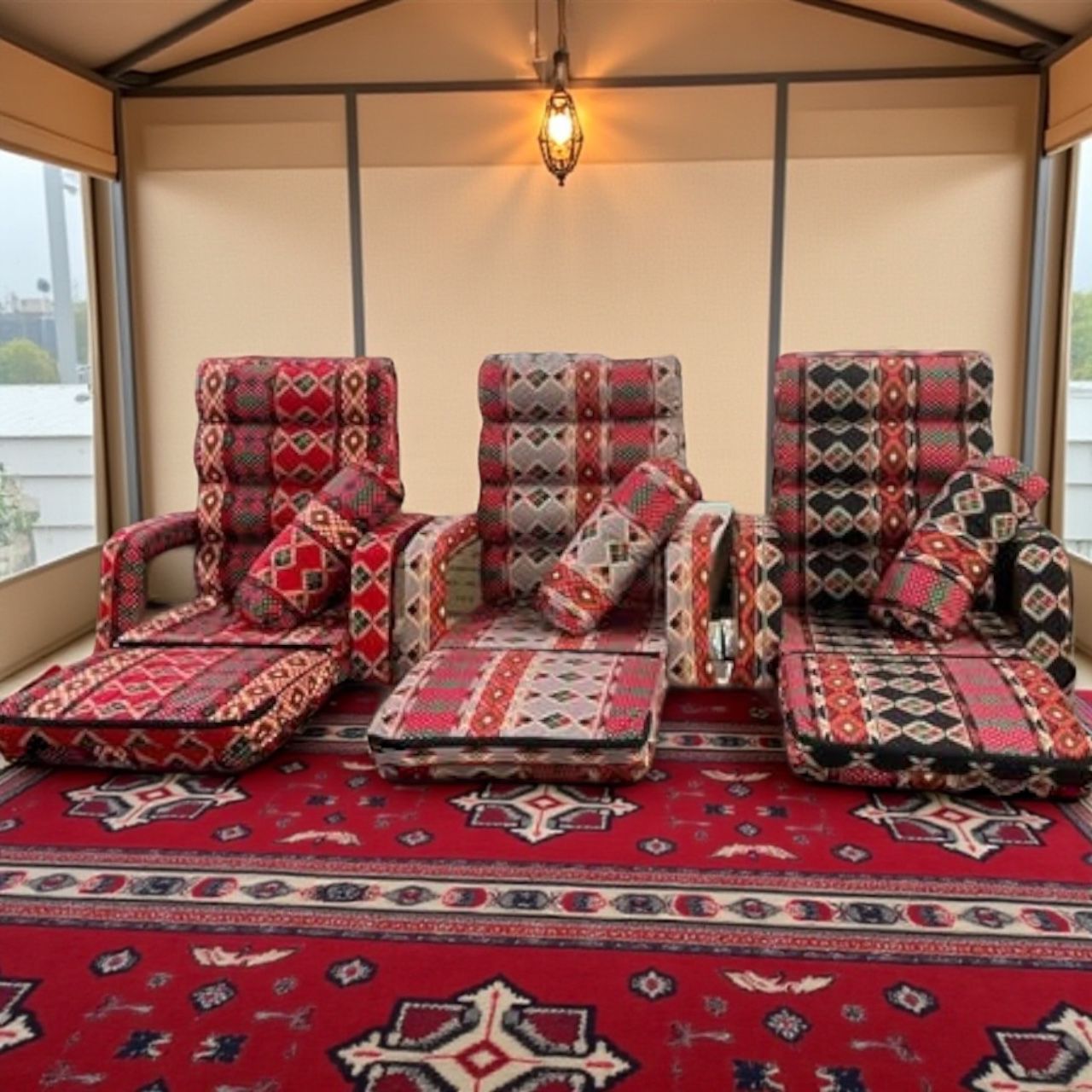 Floor Chair, Majlis or Camping Indoor and Outdoor Use 168*68*11 size