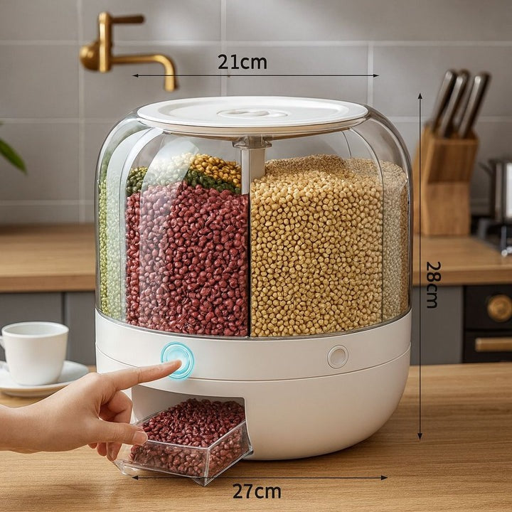 360 Degree Rotating Dry Food Dispenser