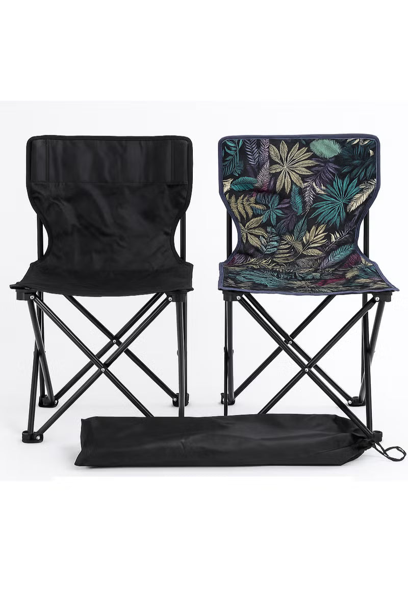 Portable Camping Chair with Carry Bag | Lightweight Foldable Chair for Ages 10 -15 ,SIZE:58*36*31 CM