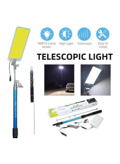 Camping Light, Outdoor Multifunction COB Led Light with Remote Control, 800W 5M