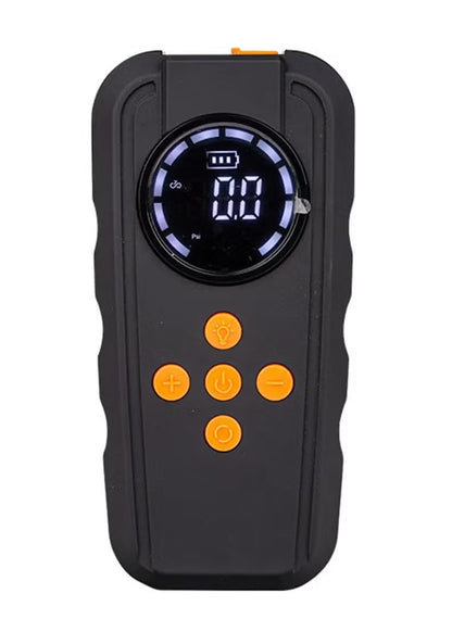 HiMK CM-315 Portable Car Jump Starter With Air Compressor, Emergency Power Bank & LED
