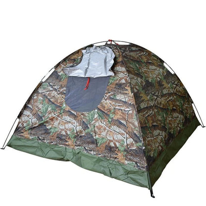 Automatic Pop-up Camping Tent, 3-4 Person Dome Tent, Rain and Sun Protection, Ventilation &amp; Protection, Super Durable Fiber Support Bar&nbsp;